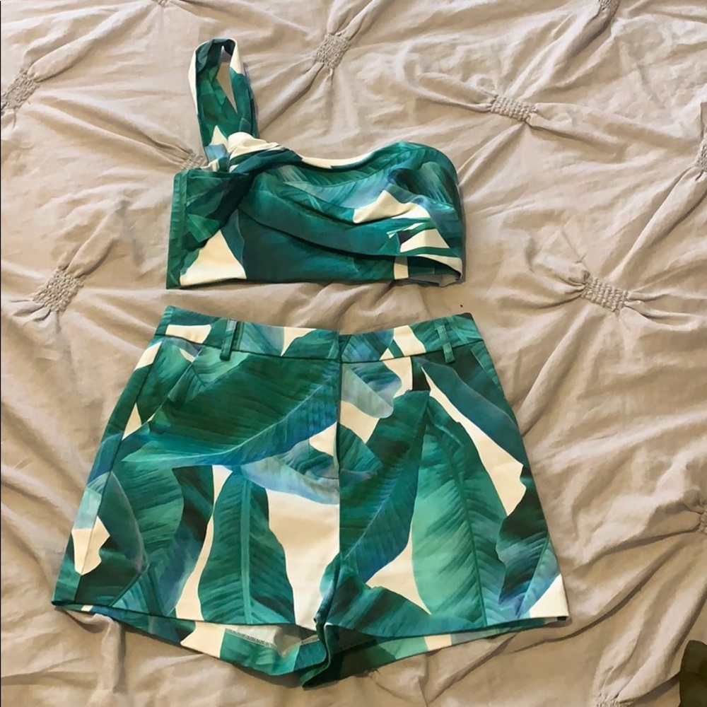 Tahitian Palm two piece Marciano set